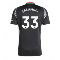 Arsenal Riccardo Calafiori #33 Bortatröja 2024-25 Korta ärmar